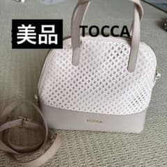 美品　TOCCA ピンクベージュ　ショルダーバッグのサムネイル