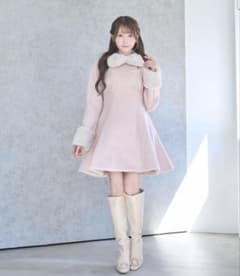 【新品】Rosé Muse tippet set flare coat ピンクS tippet set flare coat – BUNNY APARTMENT