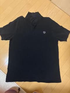 FRED PERRY ポロシャツ ブラック XL - メルカリ