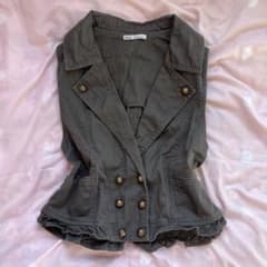 当時物 ミリタリーベスト 平成ギャル フェアリーグランジy2k森ガールお