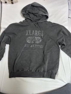 XLARGE パーカー ブラック XLのサムネイル