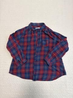 ikka チェック柄 長袖シャツ Lサイズのサムネイル