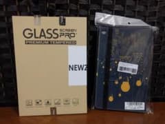 Kindle fire hd 8 ケースとガラスフィルムのサムネイル