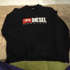 DIESEL トレーナー 黒 S (BAD HOP着用)のサムネイル