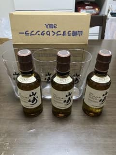 サントリー 山崎 シングルモルト 180ml 3本＆タンブラー3個 サントリー 山崎 シングルモルト 180ml 3本＆タンブラー3個 - メルカリ