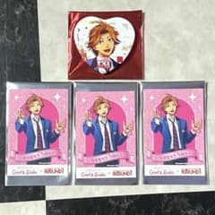 ラウンドワン☆ときめきメモリアル☆新名旬平☆ステッカー3枚＋ハート