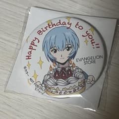 エヴァンゲリオン 綾波レイ 缶バッジ オリジナル エヴァンゲリオン