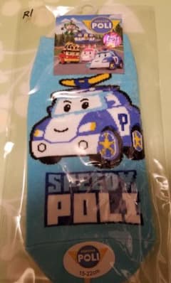 さこ様専用　韓国ロボカーポリー キッズスニーカー丈ソックスのサムネイル