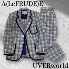A(LeFRUDE)E アレフルード ジャケット パンツ セットアップ チェック 