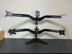 6画面用モニターアーム 『HIGH GRADE B149-TS746A-F』 6画面用モニターアーム 『HIGH GRADE B149-TS746A-F』 - メルカリ