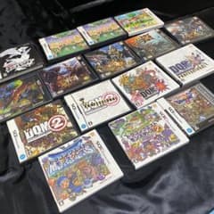【まとめ売り】ニンテンドー3DS DS モンハン ドラクエ等のゲームソフト17点