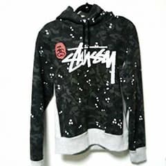 Stussy×A Bathing Ape コラボパーカーのサムネイル
