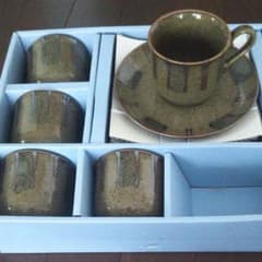 新品コーヒーカップ 5客セットのサムネイル
