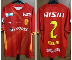 ミズノ 名古屋グランパス 野上結貴 ユニフォーム 2024ホーム M ミズノ 名古屋グランパス 野上結貴 ユニフォーム 2024ホーム M - メルカリ