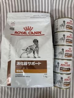 ロイヤルカナン消化器サポート低脂肪　ドライフード1kg ／ウェット缶200g5個のサムネイル