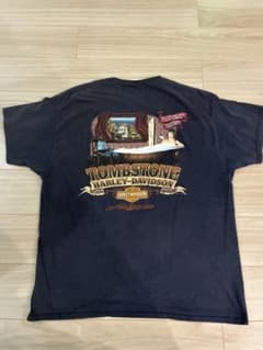 Harley-Davidson ピンナップガール　Tシャツ　ネイビー Lのサムネイル