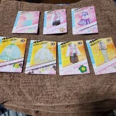 オシャレ魔女ラブandベリー カードセット７枚セットのサムネイル