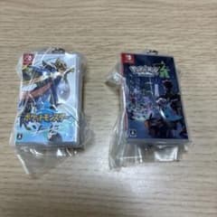【ソード、ZA】ポケモン　パッケージ&カートリッジキーホルダーコレクションのサムネイル