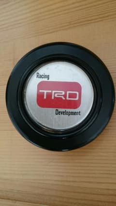 TRDホーンボタン 当時物  暴走族  街道レーサーのサムネイル