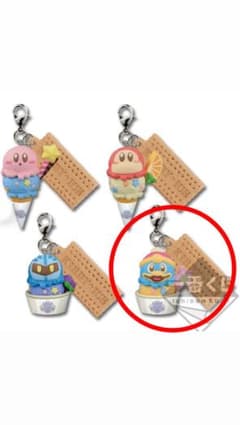 이치 반 쿠지 별의 커비 KIRBY ICE CREAM G상 데데데 대왕