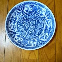 染付 皿 5枚セット 陶器 華文のサムネイル