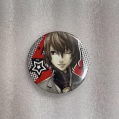 ペルソナ20thフェス ペルソナ5 缶バッジ 明智吾郎 - メルカリ