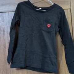 Chirpy 長袖Tシャツ ブラック 120cmのサムネイル