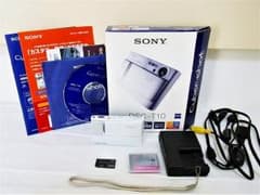 本日削除【良品】SONY サイバーショット DSC-T10 デジカメ 完品☆のサムネイル