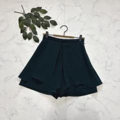 7924✾Swingle✾Shorts【S】Skants/Wrap style/Green/Stylish