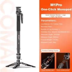 新品】COMAN M1 Pro V5 ワンクリック昇降一脚 雲台付 | Shop at 