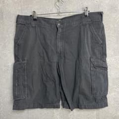 カーハート　カーゴパンツ　ハーフパンツ　ショーツ　ワーク　グレー　W42