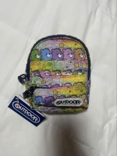 【新品・タグ付き】OUTDOOR ケアベア レインボー ミニリュックポーチのサムネイル
