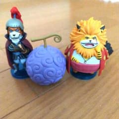 ワンピース フィギュア イヌアラシ ネコマムシ 悪魔の実ゴムゴム 3点
