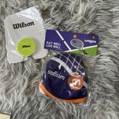 Wilson テニスボール型スマホグリップ wagas扇子のサムネイル