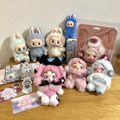 2024年ポップマート　ラブブ　マカロン　スカルパンダ　マイメロディlabubu 2024年ポップマート ラブブ マカロン スカルパンダ マイメロディlabubu