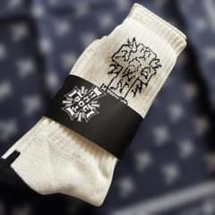DOGTOWN ホワイト/ブラック ソックス DTS-003 25〜27cm - メルカリ