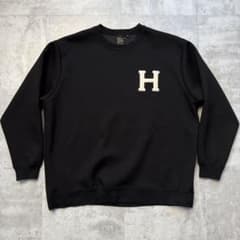 【超人気】D/him./トレーナー/サガラ刺繍Hロゴ/黒/46(XL相当) 超人気】D/him./トレーナー/サガラ刺繍Hロゴ/黒/46(XL相当) - メルカリ