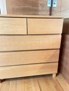 専用 無印良品　タモ　天然木　チェスト　ダンス引き出し 専用 無印良品 タモ 天然木 チェスト ダンス引き出し - メルカリ