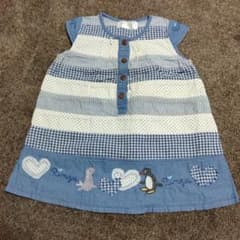 Pingu ピングー ワンピース 　ベビー服　95cm 綿100％のサムネイル
