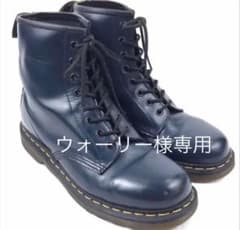 Dr.Martensドクターマーチン 8ホールブーツ UK8 ネイビー　紺のサムネイル