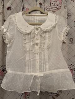 s*h様 Angelic Pretty ドットフリル半袖ブラウス s*h様 Angelic Pretty ドットフリル半袖ブラウス - メルカリ