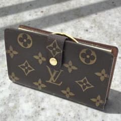 新型】ルイヴィトン ポルトフォイユ ヴィエノワ がま口 折り財布
