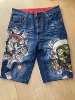和柄花鳥風月の短パンです。のサムネイル