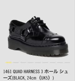 ドクターマーチン1461 QUAD HARNESS 3 ホール シューズ - メルカリ