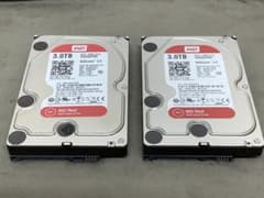 2枚セット】WD Red 3TB NAS用 HDD WD30EFRX 【動作】 - メルカリ