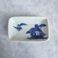 古伊万里　染付　豆皿　小皿　江戸時代　骨董　アンティーク　金継ぎ　角皿 m21395768849_1.jpg?1739159178