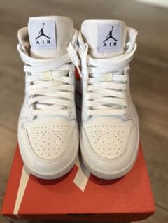 値下げ‼︎ NIKE WMNS AIR JORDAN 1 MID スネークスキンのサムネイル