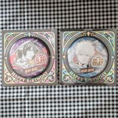 銀魂 坂田銀時 高杉晋助 バースデイ缶バッジ 2025 - メルカリ