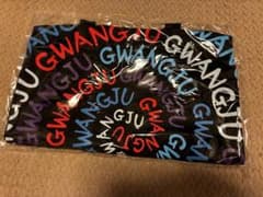GWANGJU 로고 토트 백 블랙