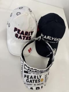 PEARLY GATES ゴルフ キャップ バイザー パーリーゲイツニコちゃんのサムネイル